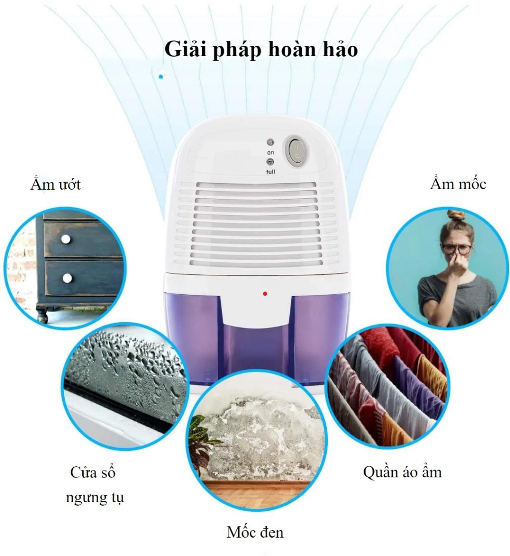 Máy hút ẩm mini Dehumidifier - ƯU ĐIỂM NỔI TRỘI Máy hút ẩm mini Dehumidifier - ƯU ĐIỂM NỔI TRỘI