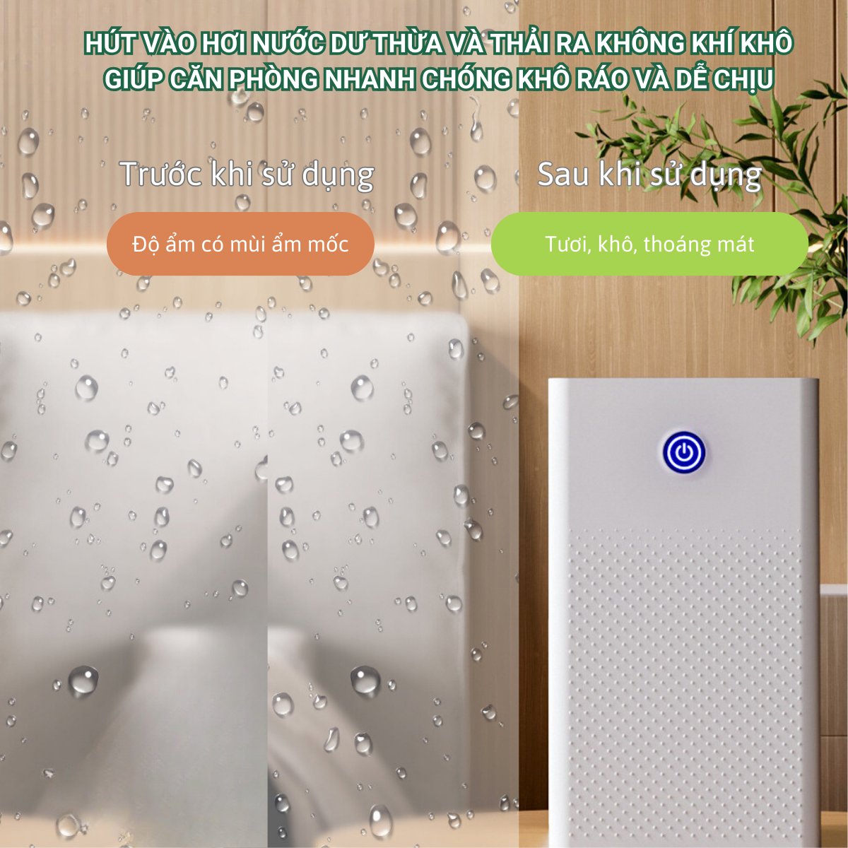 Máy hút ẩm KAW 68D - ƯU ĐIỂM NỔI TRỘI CỦA MÁY HÚT ẨM
