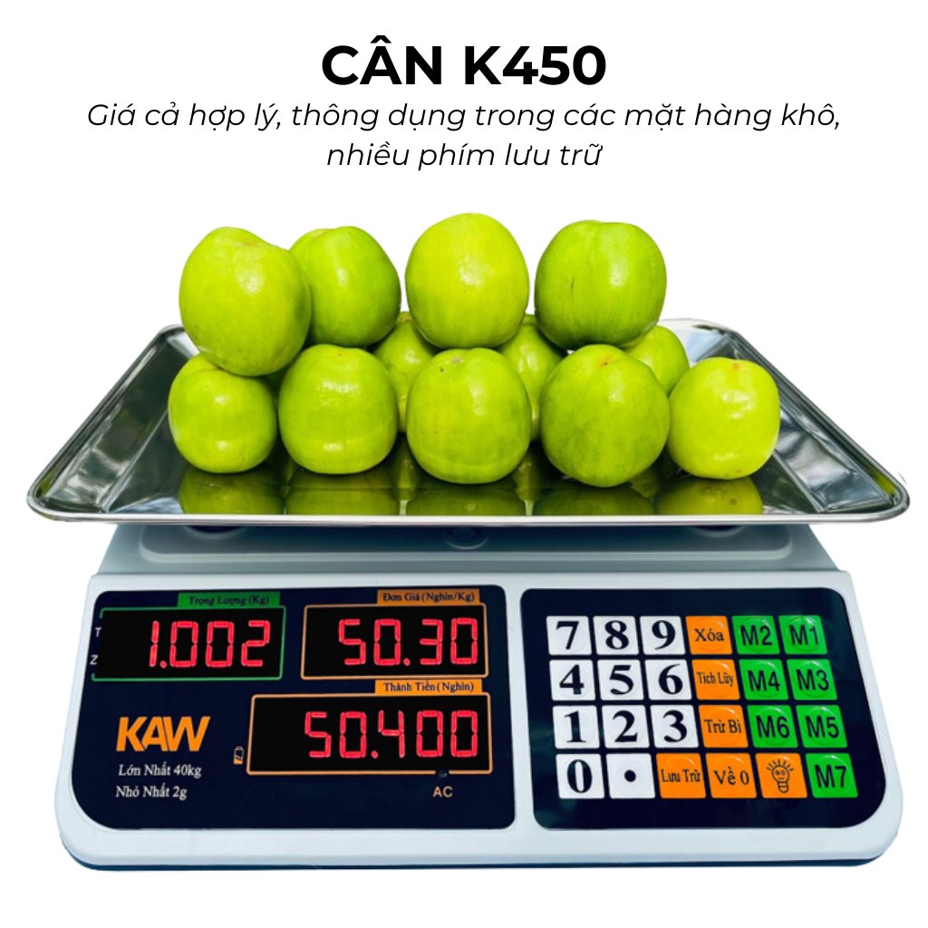 Cân điện tử tính tiền