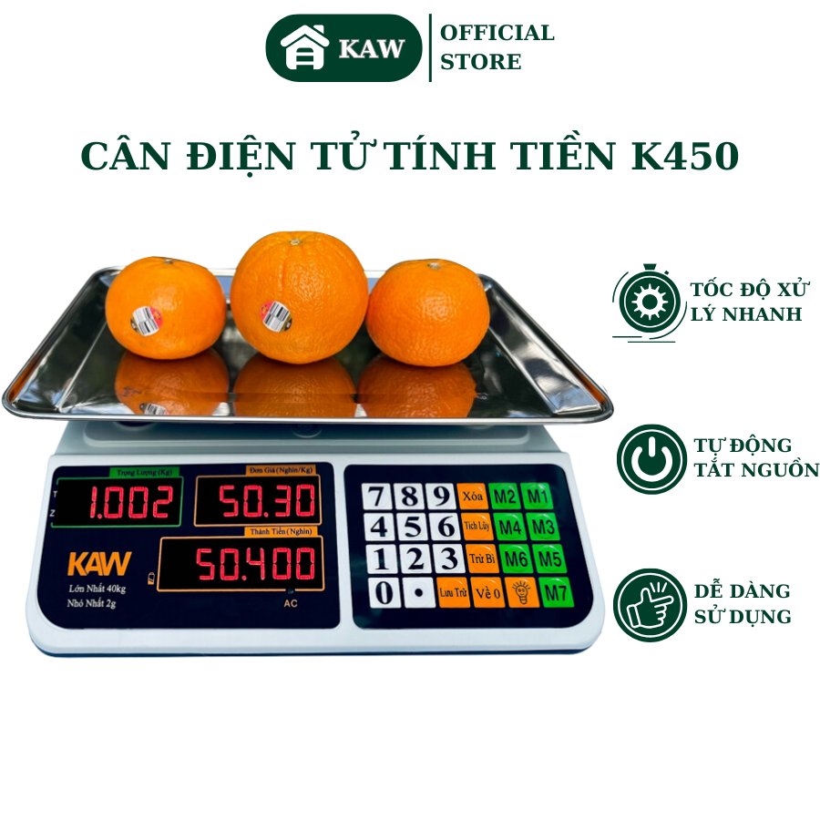 Cân điện tử tính tiền