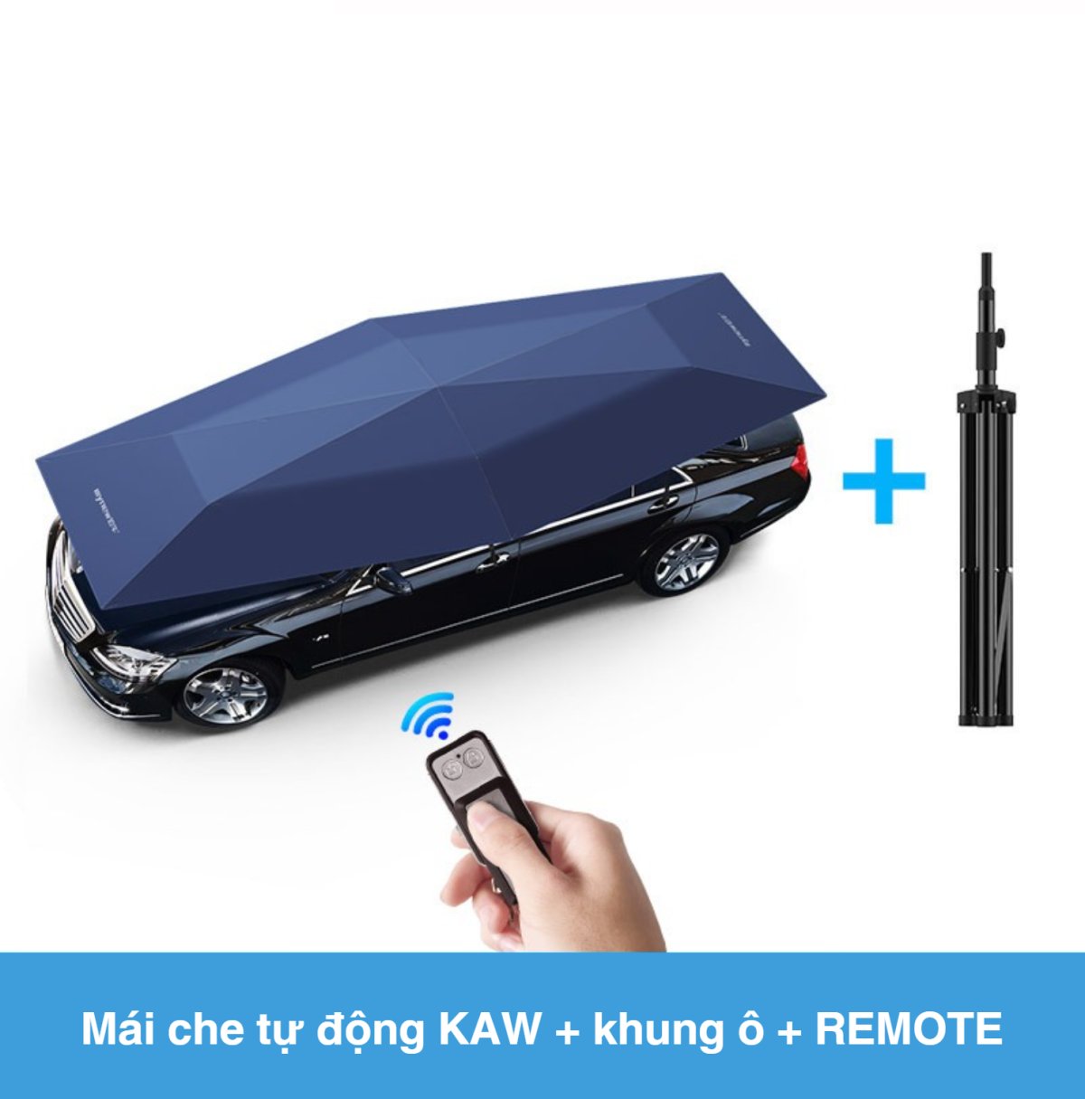 Mái che ô tô gấp gọn KAW - Dù che nắng 5m2 Mái che ô tô gấp gọn KAW - Dù che nắng 5m2