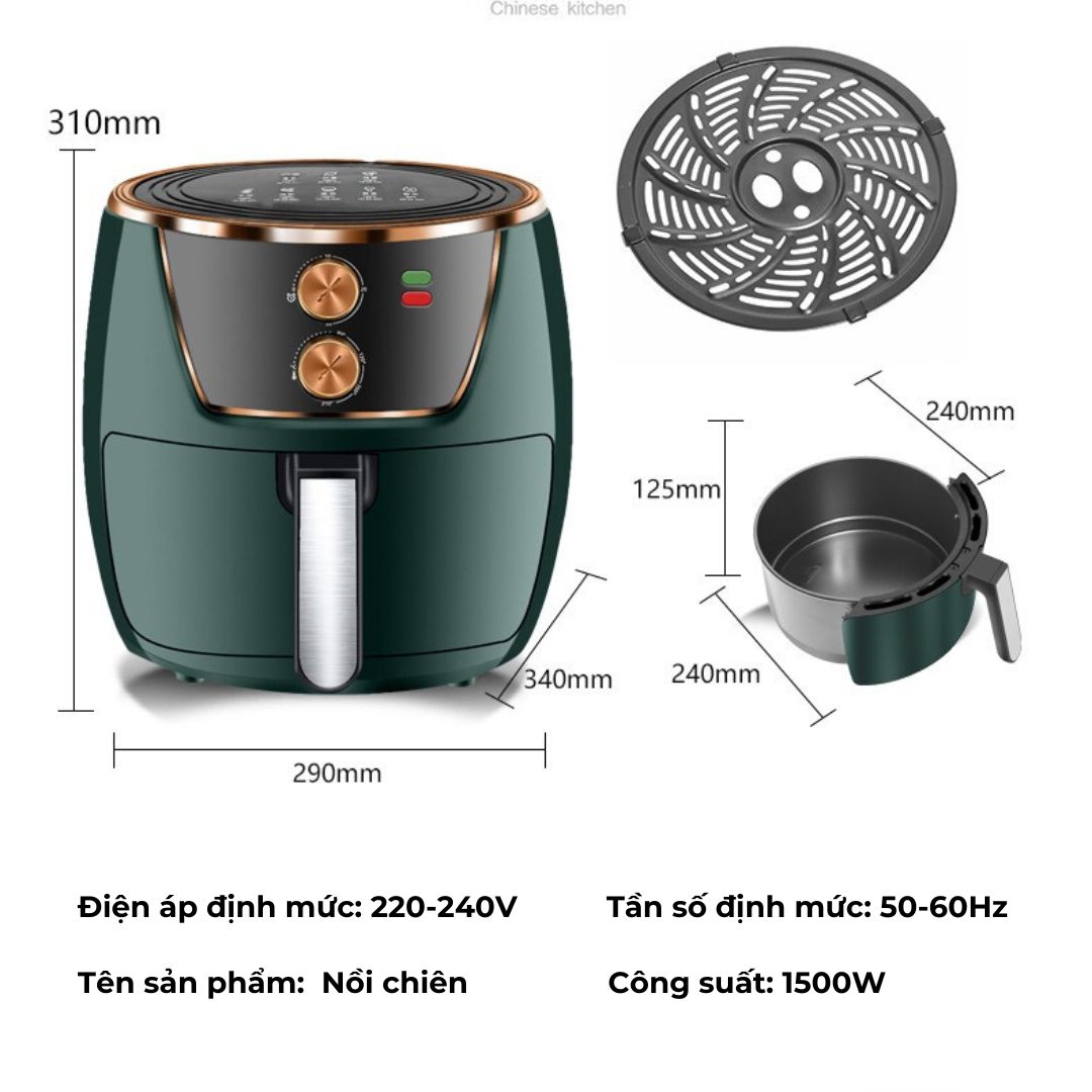 Nồi chiên không dầu KAW