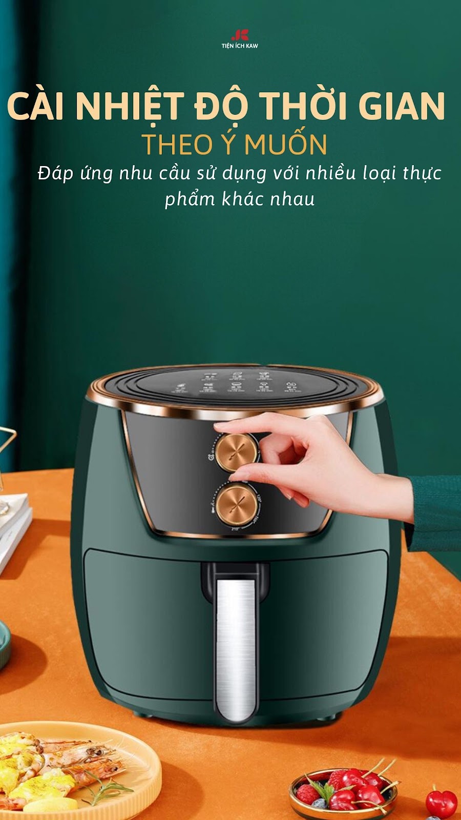Nồi chiên không dầu KAW