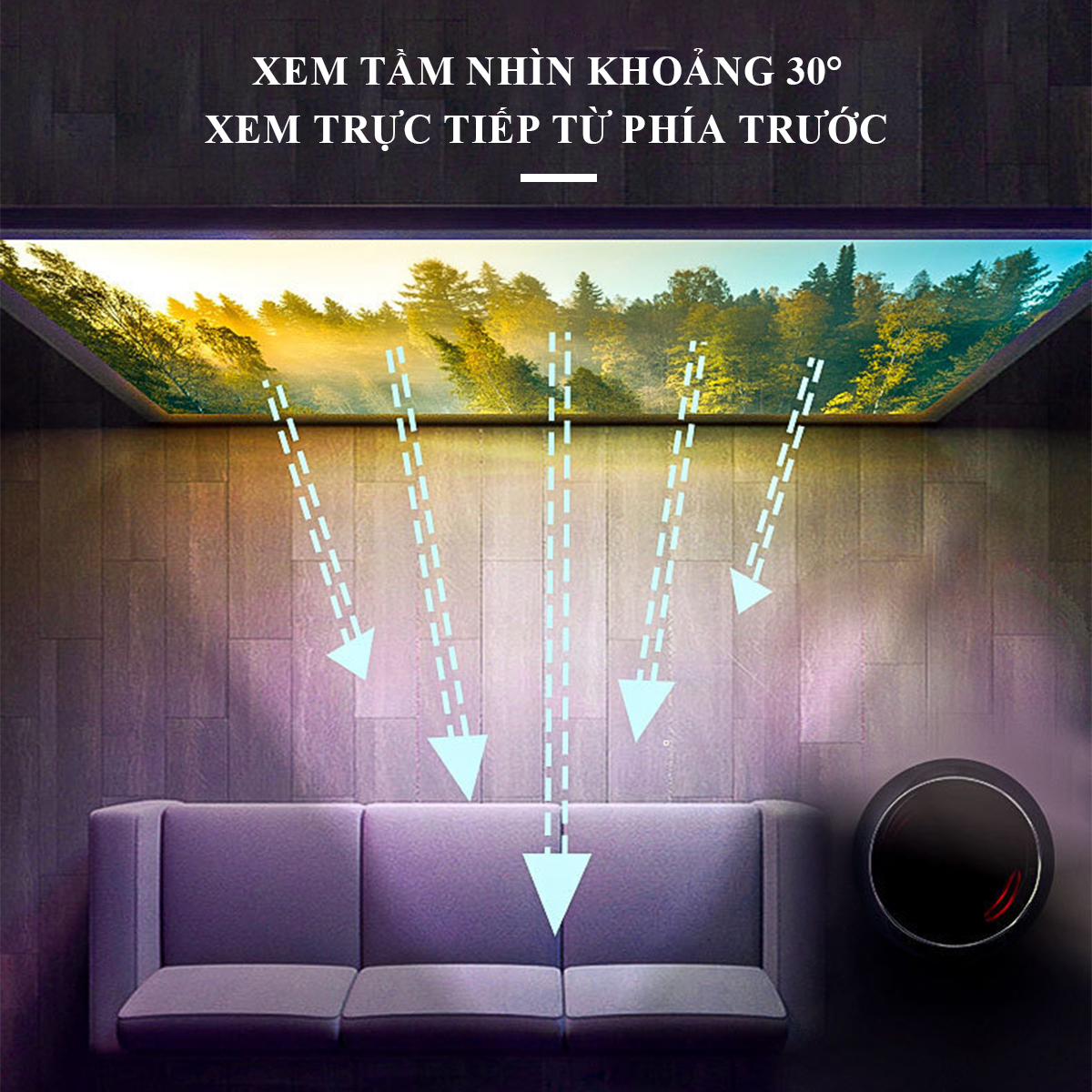Màn Chiếu Phản Quang Dán Tường 100 Inch - 1. Mô tả sản phẩm