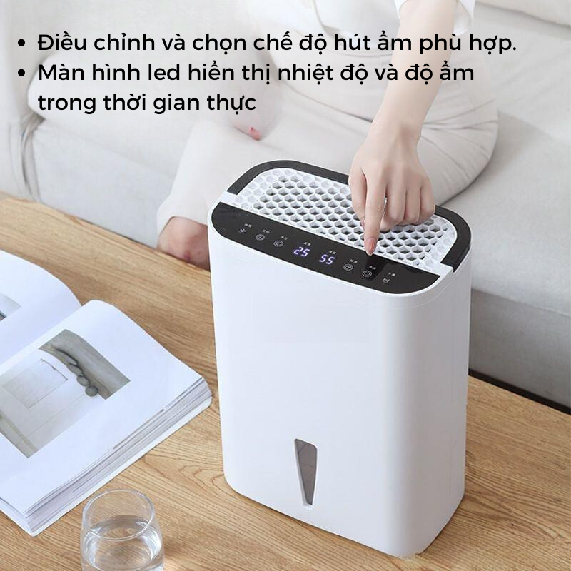 Máy hút ẩm lọc không khí KAW 4L giá rẻ - Ưu điểm nổi bật của máy hút ẩm KAW