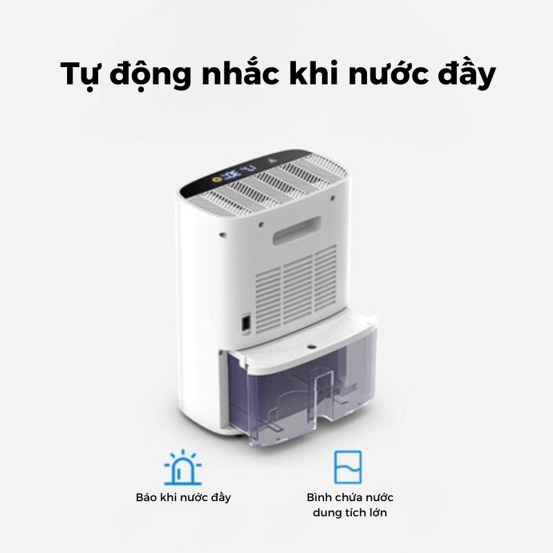 Máy hút ẩm lọc không khí KAW 4L giá rẻ - Ưu điểm nổi bật của máy hút ẩm KAW