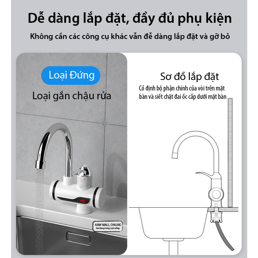 Máy làm nước nóng lạnh lắp đặt tại vòi - Ứng dụng của máy nước nóng lạnh tại vòi Máy làm nước nóng lạnh lắp đặt tại vòi - Ứng dụng của máy nước nóng lạnh tại vòi