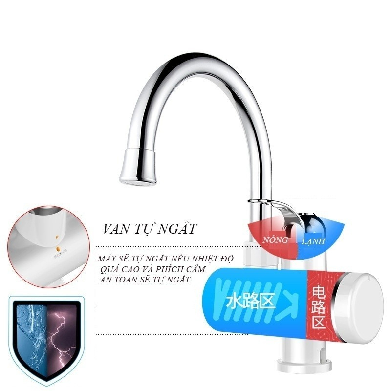 Máy làm nước nóng lạnh lắp đặt tại vòi - Ưu điểm nổi bật Máy làm nước nóng lạnh lắp đặt tại vòi - Ưu điểm nổi bật