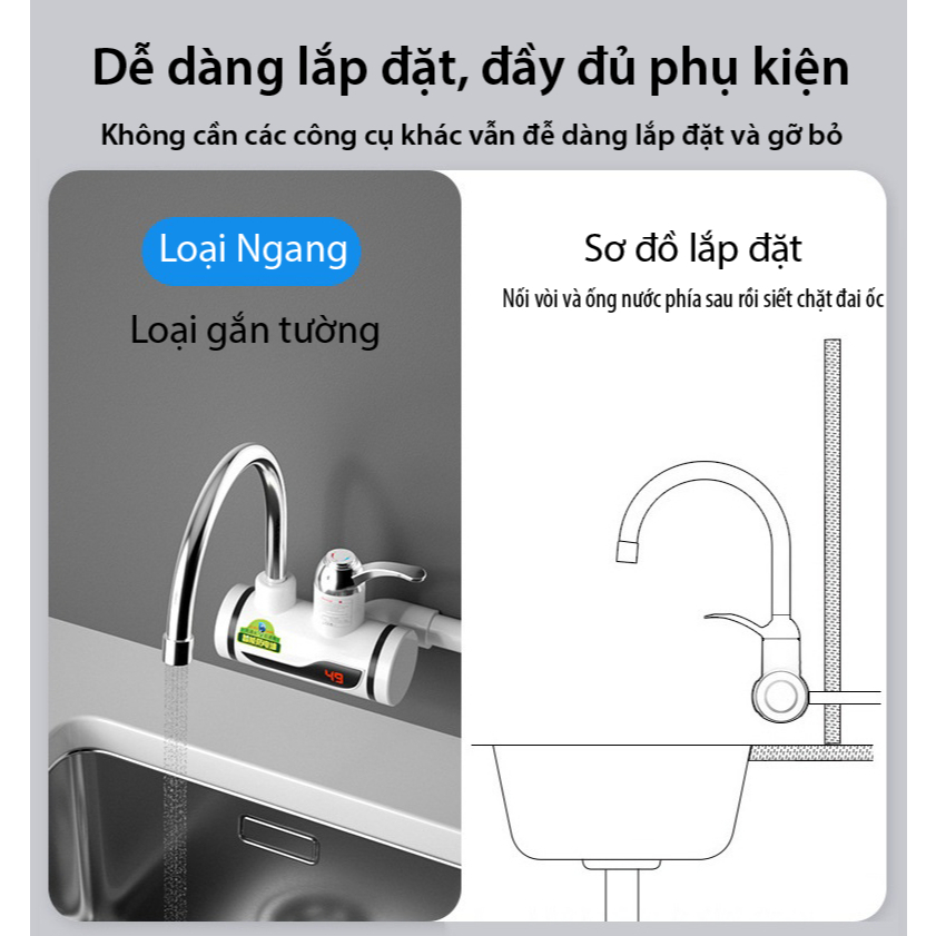 Máy làm nước nóng lạnh lắp đặt tại vòi - Ứng dụng của máy nước nóng lạnh tại vòi Máy làm nước nóng lạnh lắp đặt tại vòi - Ứng dụng của máy nước nóng lạnh tại vòi