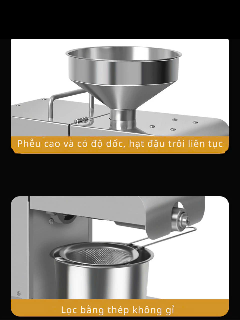 Máy Ép Dầu Thực Vật Mini 800W K311 Inox Nguyên Khối - Thông số kỹ thuật
