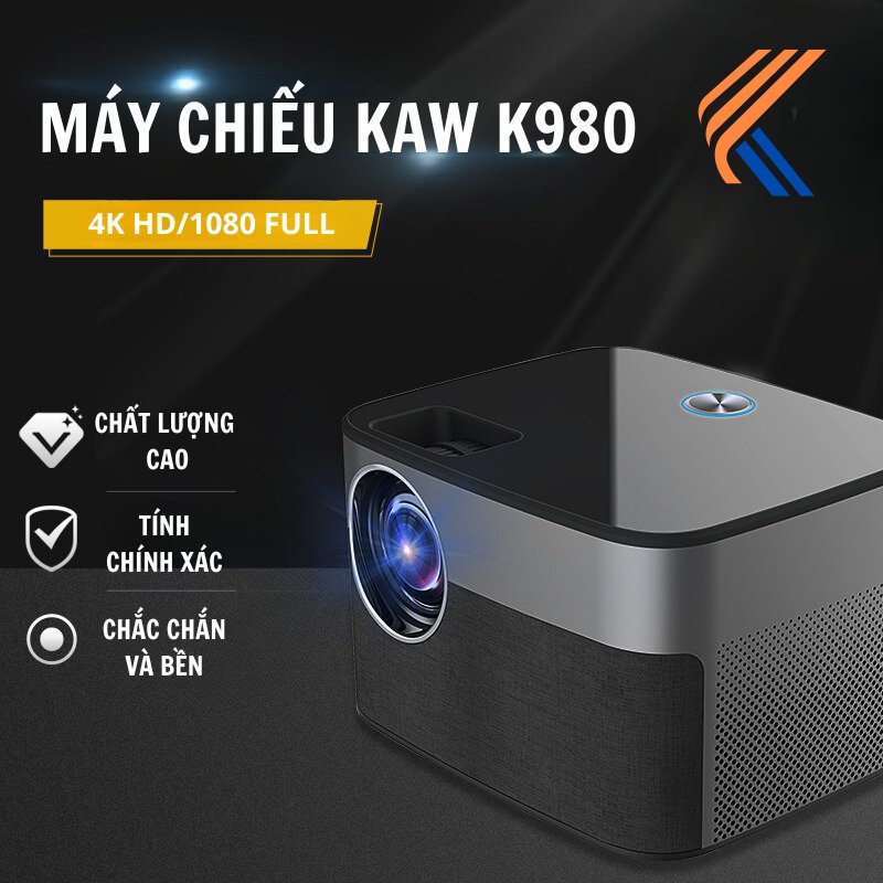 Máy Chiếu Mini KAW KP980 Kết Nối Điện Thoại Âm Thanh Rạp Chiếu Phim