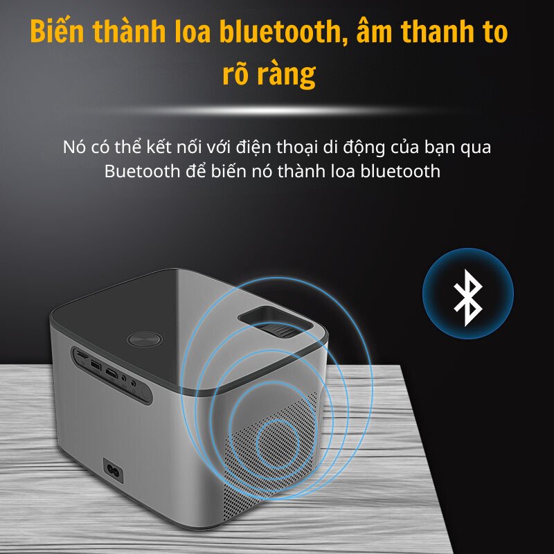 Máy Chiếu Mini KAW KP980 Kết Nối Điện Thoại Âm Thanh Rạp Chiếu Phim