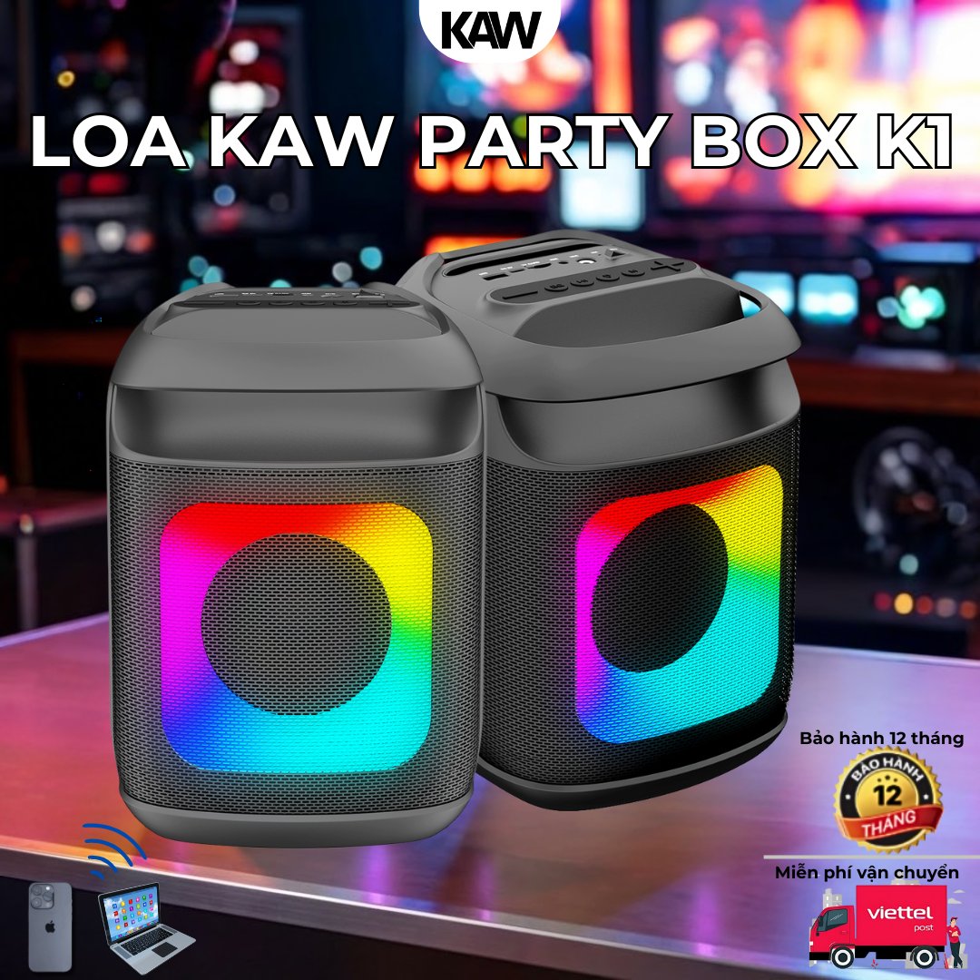 Loa KAW PartyBox K1 Bluetooth Karaoke
