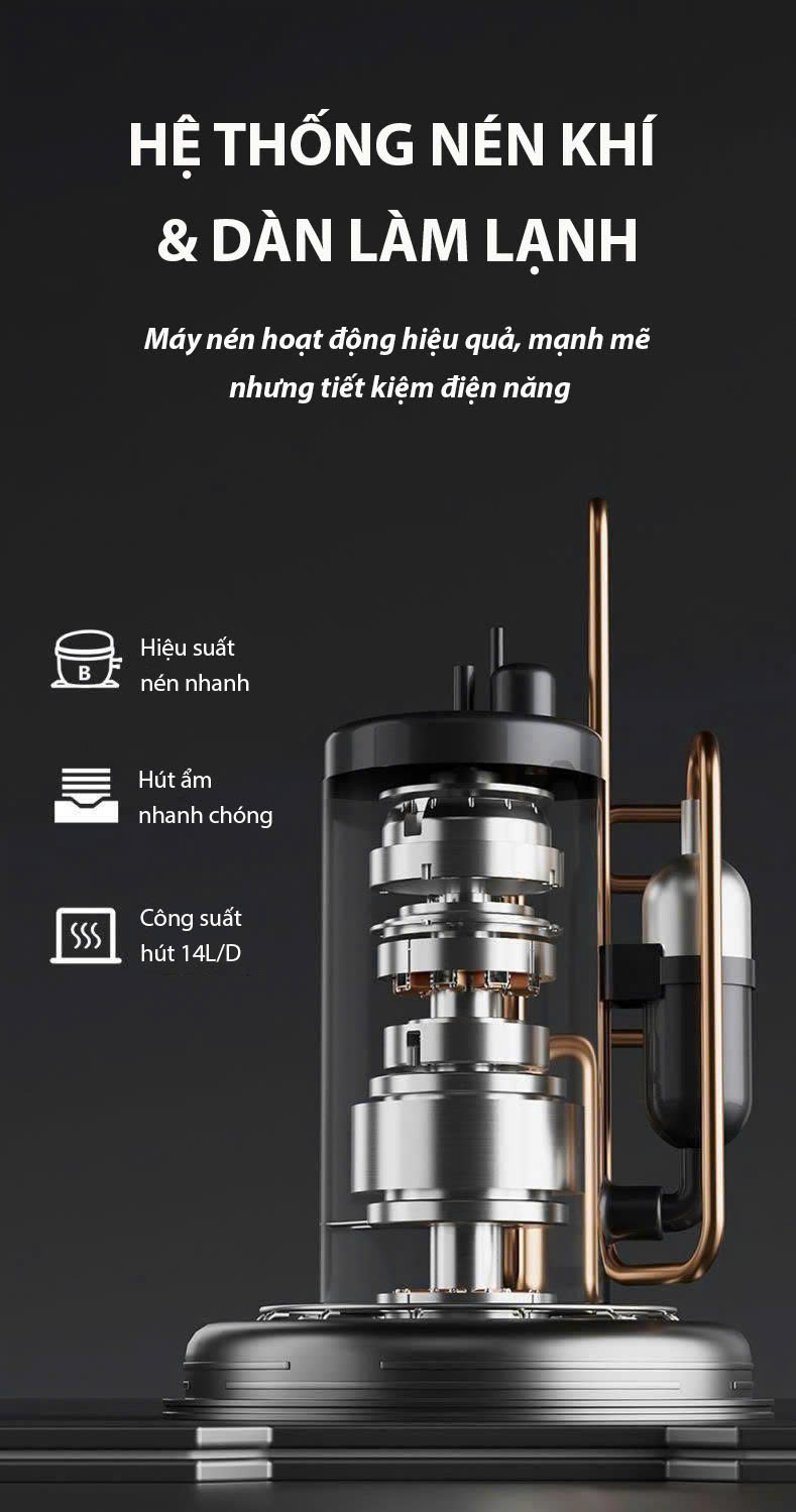 Máy hút ẩm Rulax 24L - Nhược điểm Máy hút ẩm Rulax 24L - Nhược điểm