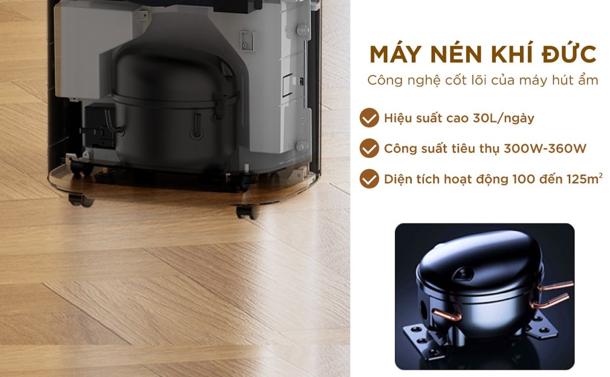 Máy hút ẩm Ultty Hercules - Nhược điểm