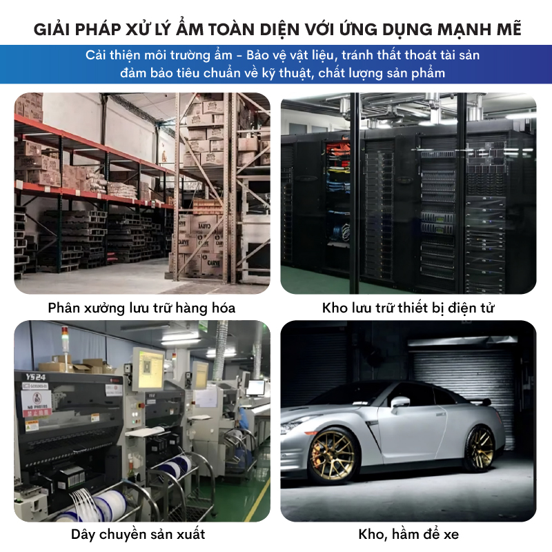 Máy hút ẩm công nghiệp Fujihaia DH70BL - Fujihaia DH70BL dành cho ai?