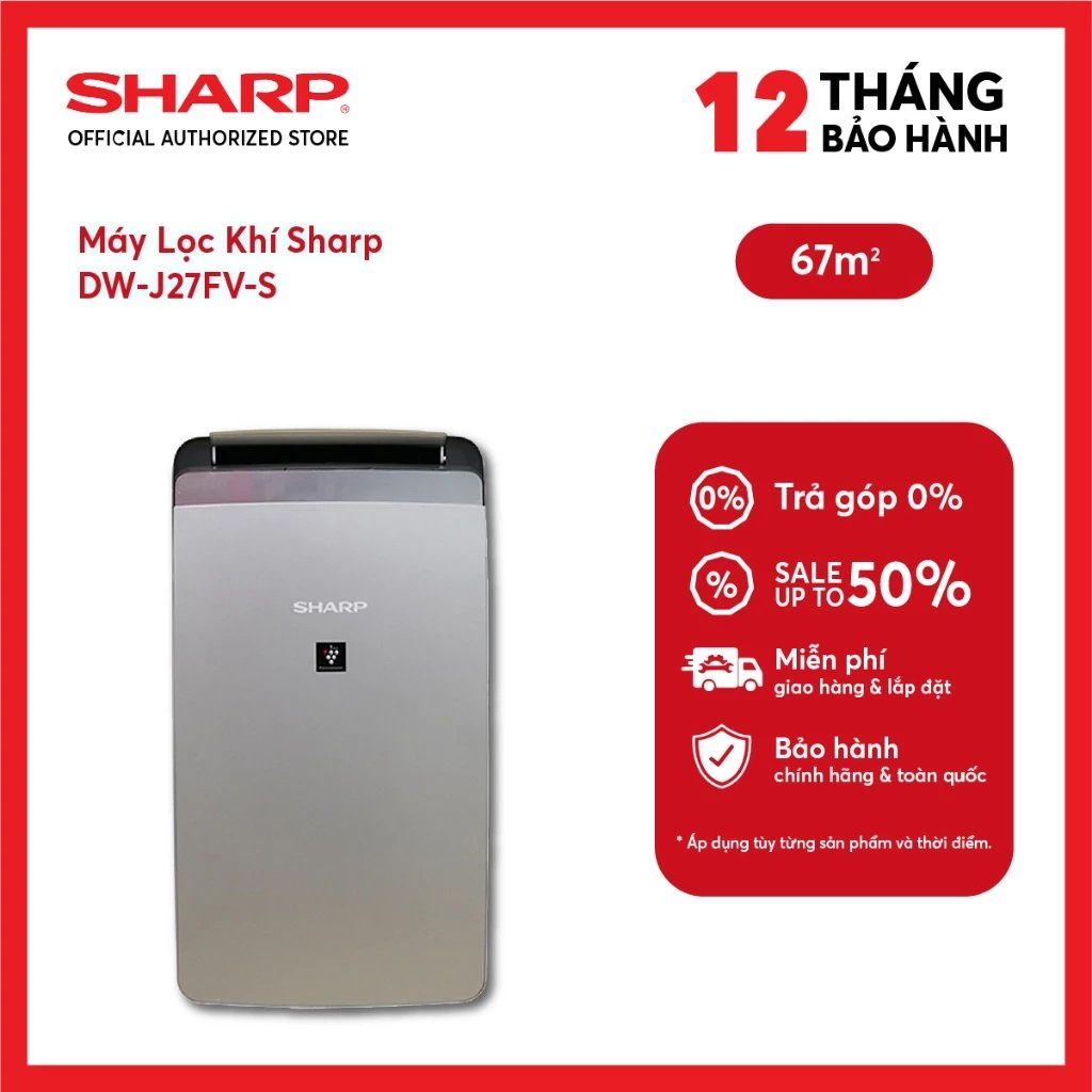 Máy lọc không khí và hút ẩm Sharp DW-J27FV-S - Máy lọc không khí và hút ẩm Sharp DW-J27FV-S: Đỉnh cao công nghệ Nhật Bản Máy lọc không khí và hút ẩm Sharp DW-J27FV-S - Máy lọc không khí và hút ẩm Sharp DW-J27FV-S: Đỉnh cao công nghệ Nhật Bản