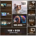 Máy chiếu mini KAW K700 Plus 