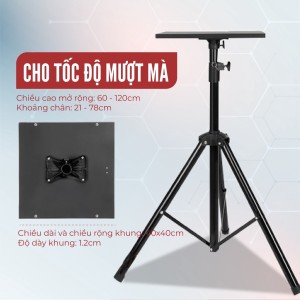 Giá đỡ máy chiếu 3 chân 1m8 đa năng di động, Gọn, Nhẹ, Chắc chắn dễ sử dụng