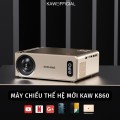 Máy chiếu mini KAW K860 mới 2024, độ phân giải 4K, hình ảnh sắc nét, âm thanh sống động