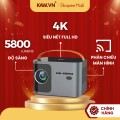 Máy chiếu Mini KAW K660 Plus hệ điều hành android, hỗ trợ video 4K, Tự động lấy nét