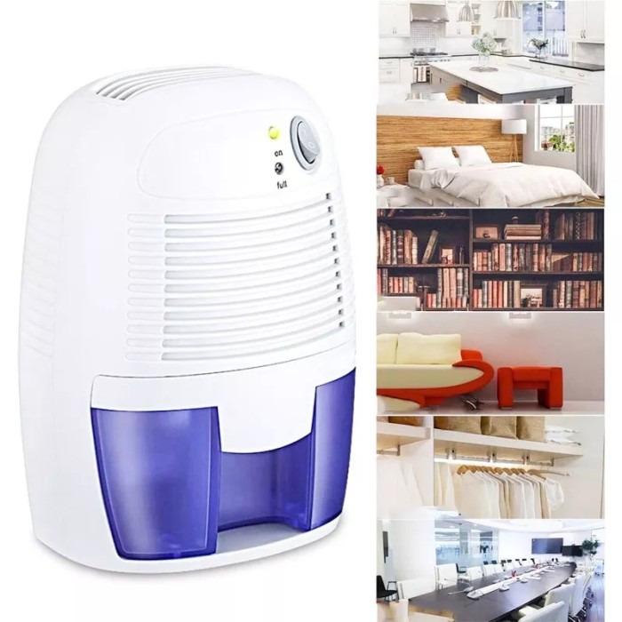 Máy hút ẩm mini Dehumidifier cao cấp thế hệ mới hút êm không ồn