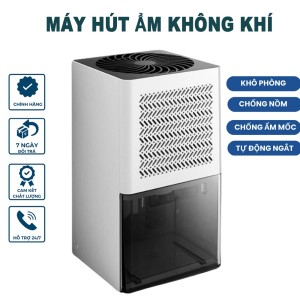 Máy hút ẩm 68D - Màu đen 