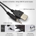 Bộ Loa Máy Tính USB KAW-Đen