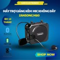 Máy trợ giảng không dây Zansong M80, Công suất lớn, Kết nối Bluetooth 5.0, Chính hãng Grose