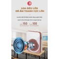 Máy trợ giảng, Loa trợ giảng cao cấp không dây FM, Tặng kèm 2 Mic, Pin trâu, Nhỏ gọn,  Âm thanh lớn