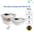 Bồn ngâm Massage chân Seka, Gấp gọn, Màn hình LED cảm ứng, Hàng chính hãng