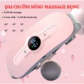 Đai chườm nóng KAW, 6 chế độ massage, Làm ấm bụng, Giảm đau