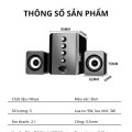 Loa máy tính USB KAW, Âm thanh sống động, thiết kế nhỏ gọn