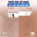 Quạt sưởi âm trần đa chức năng, Sưởi ấm nhanh, Làm mát hiệu quả, Đèn LED chiếu sáng