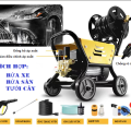 Máy rửa xe HM03, Công xuất 3300W, Giá tốt nhất, Bảo hành chính hãng