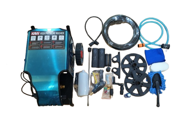 Máy rửa xe cao áp KAW K4000, Máy rửa xe công nghiệp, Sức mạnh làm sạch vượt trội