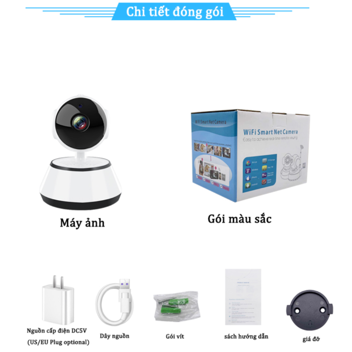 Camera KAW V380 – Bảo vệ không gian sống với công nghệ thông minh