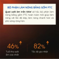 Quạt Sưởi Âm Trần KAW Luxury 3 Lõi – Giải Pháp Sưởi Ấm Thông Minh Cho Mọi Gia Đình, Hiện Đại, Sưởi Nhanh, An Toàn Tuyệt Đối