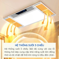 Quạt Sưởi Âm Trần KAW Luxury 3 Lõi – Giải Pháp Sưởi Ấm Thông Minh Cho Mọi Gia Đình, Hiện Đại, Sưởi Nhanh, An Toàn Tuyệt Đối