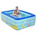 Bể bơi phao 2m6 3 tầng - KAW HOME - Loại dày, Tặng bơm máy, Hàng chính hãng, Bền đẹp