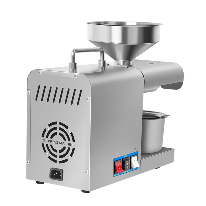 Máy Ép Dầu Thực Vật Mini 1500W K311 Inox Nguyên Khối – KAW HOME - Ép Đa Loại Hạt, Chế Độ Nóng & Lạnh, Dễ Dùng Cho Gia Đình