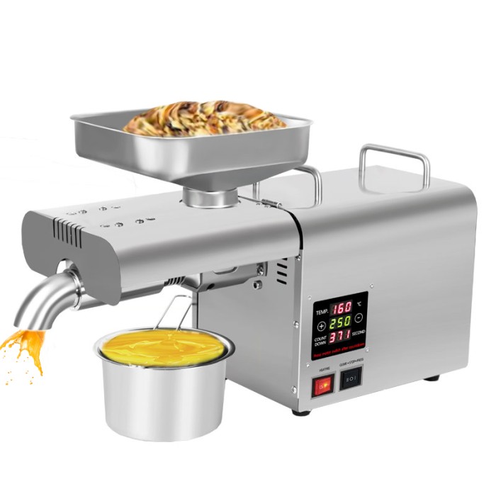 Máy Ép Dầu Mini Tự Động Đa Năng K334 – KAW HOME - Ép Nóng/Lạnh, Ép đa loại hạt, Màn Hình Điều Khiển Thông Minh
