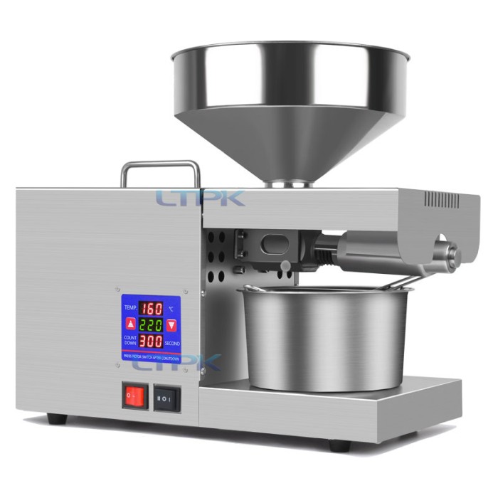 Máy Ép Dầu Thông Minh K381 - KAW HOME, Có Điều Khiển Nhiệt – Ép Được 30+ Loại Hạt, Ép Nóng/Lạnh, Trục Ép Lớn Bền Bỉ