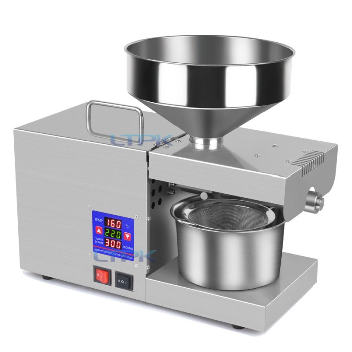 Máy Ép Dầu Thông Minh K381 - KAW HOME, Có Điều Khiển Nhiệt – Ép Được 30+ Loại Hạt, Ép Nóng/Lạnh, Trục Ép Lớn Bền Bỉ