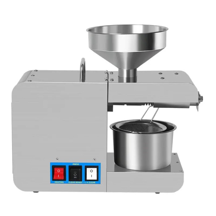 Máy Ép Dầu Mini Gia Đình Bằng Inox K311– KAW HOME - Ép Được Nhiều Loại Hạt, Thiết Kế Nhỏ Gọn, Dễ Dùng – Công Suất Cao, Tiết Kiệm Điện