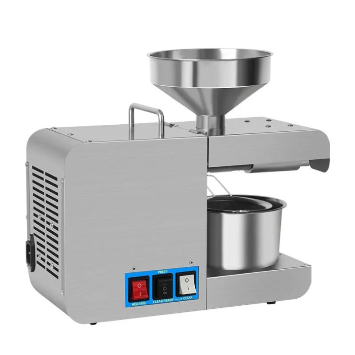 Máy Ép Dầu Mini Gia Đình Bằng Inox K311– KAW HOME - Ép Được Nhiều Loại Hạt, Thiết Kế Nhỏ Gọn, Dễ Dùng – Công Suất Cao, Tiết Kiệm Điện