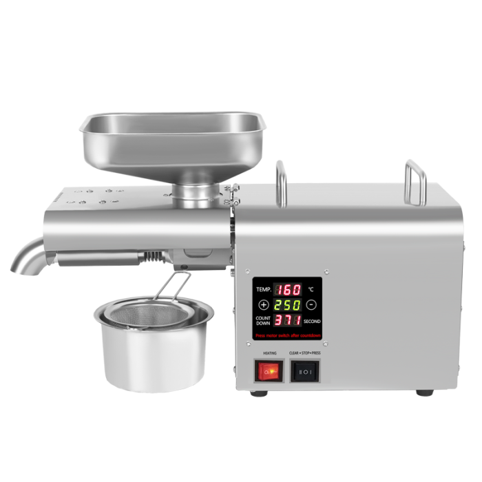 Máy Ép Dầu Mini Tự Động Đa Năng K334 – KAW HOME - Ép Nóng/Lạnh, Ép đa loại hạt, Màn Hình Điều Khiển Thông Minh
