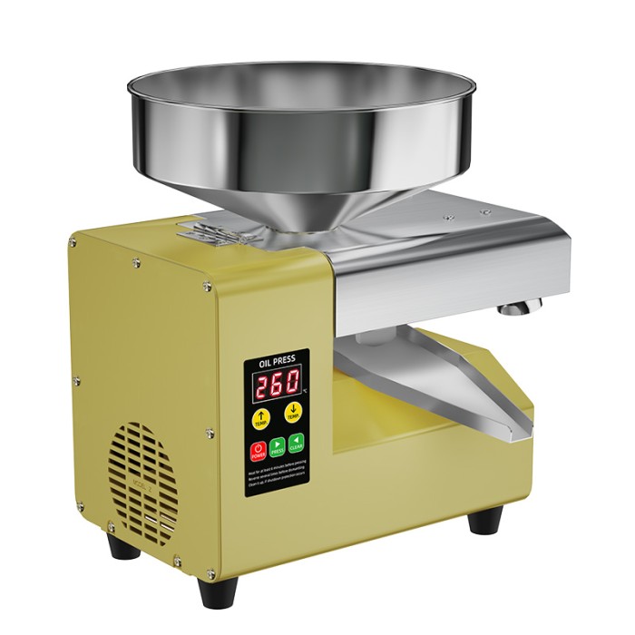 Máy Ép Dầu Gia Đình Thông Minh Kết Cấu Inox K66A – KAW HOME - Ép Dầu Tự Động, Điều Khiển Nhiệt Độ Chính Xác, Đa Năng, Ép Nóng – Ép Lạnh