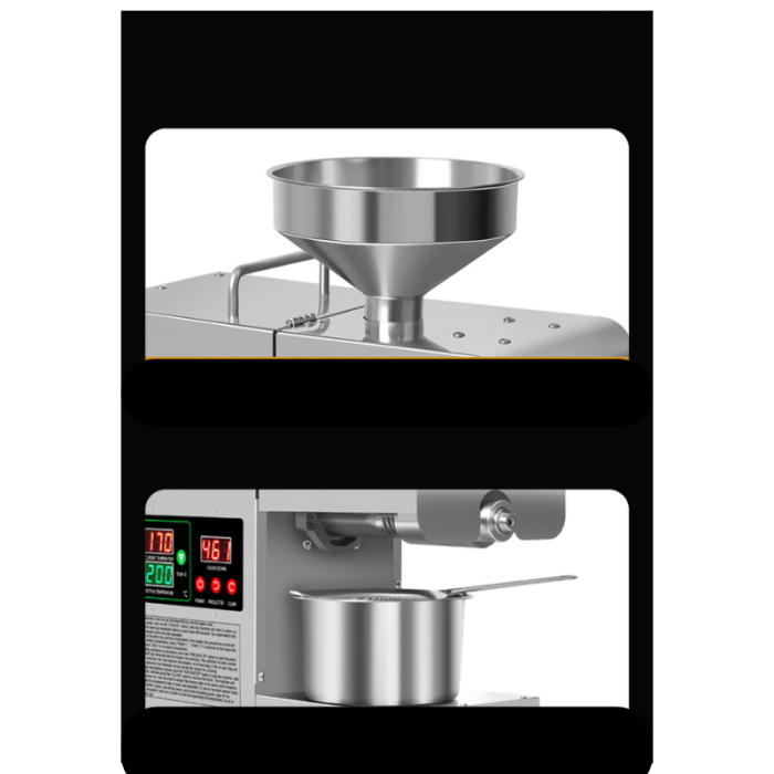 Máy Ép Dầu Công Nghiệp Công Suất Lớn K99I– KAW HOME, Ép Đậu Phộng, Mè, Hướng Dương, Thép Inox Bền Bỉ, Ép Nóng/Lạnh Đa Dạng