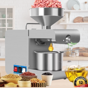 Máy Ép Dầu Mini Gia Đình Bằng Inox K311– KAW HOME - Ép Được Nhiều Loại Hạt, Thiết Kế Nhỏ Gọn, Dễ Dùng – Công Suất Cao, Tiết Kiệm Điện